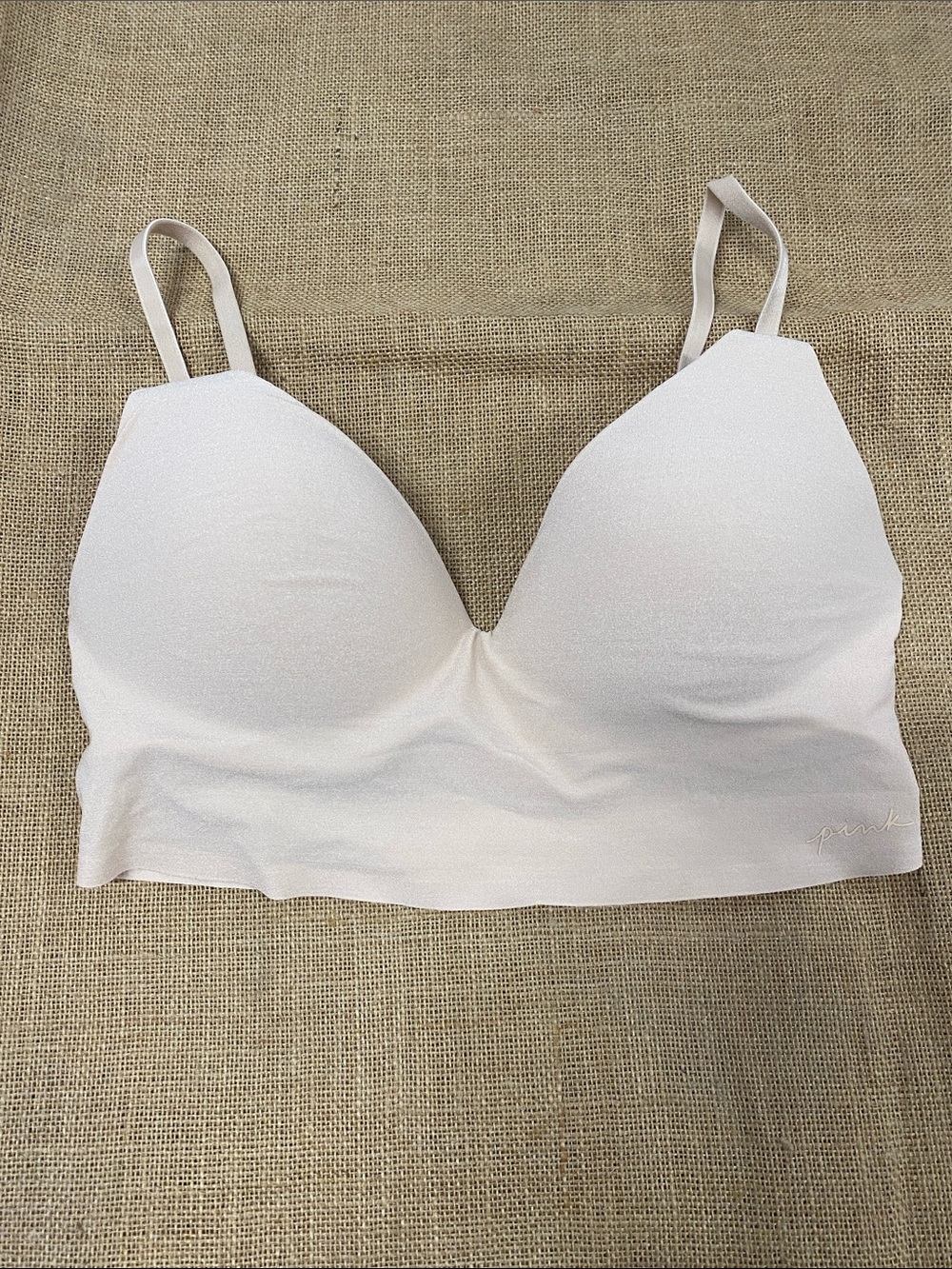VS PINK Wireless Push-up Bra Longline M